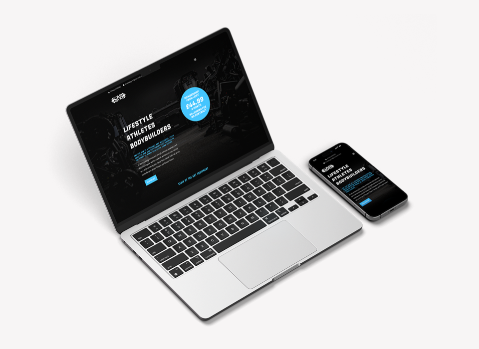 Work-Lab Gym The Lab Gym Hemel, web site design